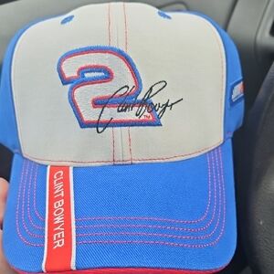 Timberland Pro Blue Racing Cap CLINT Bowyer. Nwt